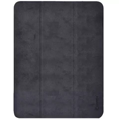 Чехол Comma Leather Сase with Apple Pencil Slot Black для iPad 12.9" (2020)