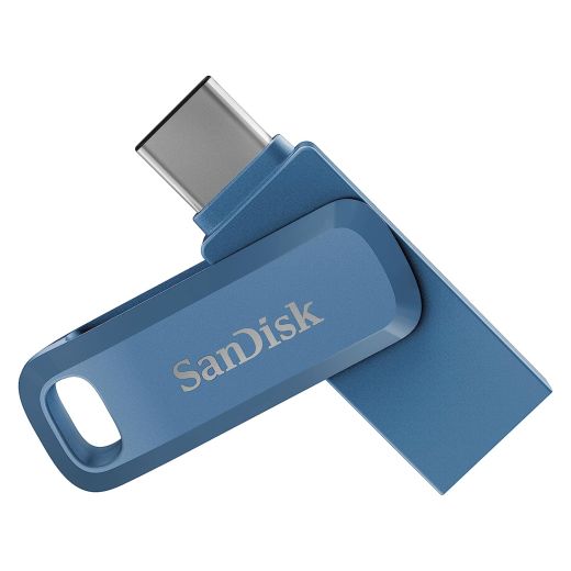 Флешка SanDisk 256GB Ultra Dual Drive Go USB Type-C Blue (SDDDC3-256G-G46NB)