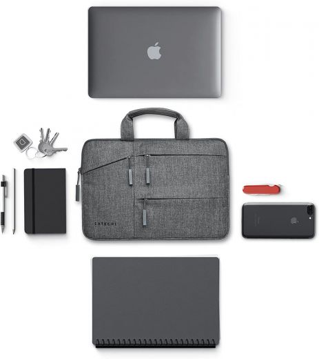 Сумка Satechi Water-Resistant Laptop Bag Carrying Case with Pockets для MacBook Pro (2021 | 2022 | 2023  M1 | M2 | M3) | Air 15" M2 | M3 (2023 | 2024) (ST-LTB15)