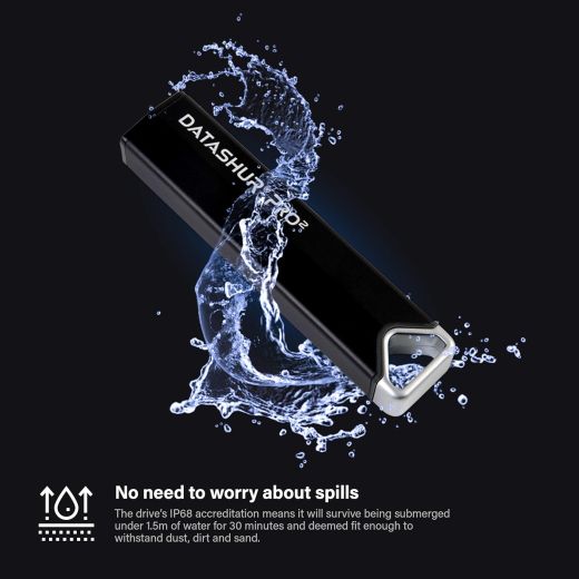 Флешка з паролем iStorage datAshur PRO2 32GB (‎IS-FL-DP2-256-32)