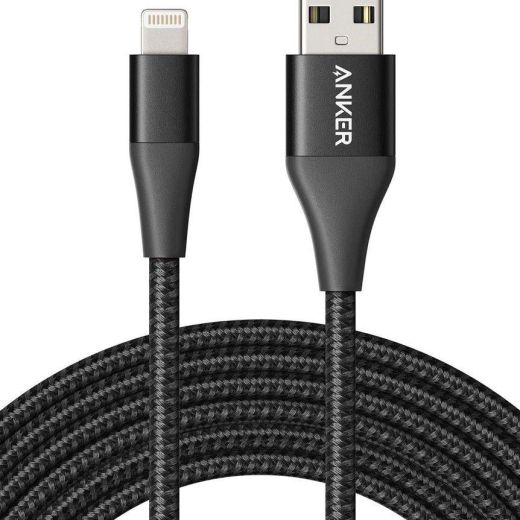 Кабель Anker 551 USB-A to Lightning Cable 0.9m Black (A8452011)