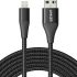 Кабель Anker 551 USB-A to Lightning Cable 1.8m Black (A8453011)