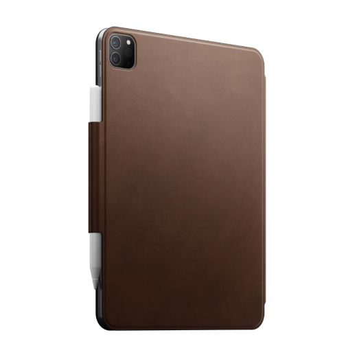 Кожаный чехол-книжка Nomad Leather Folio Plus Brown для iPad Pro 11" M1 | M2 Chip (2021 | 2022) | iPad Air 10.9" 4 | 5 M1 (2020 | 2022)
