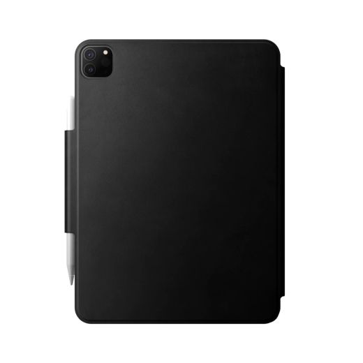Шкіряний чохол-книжка Nomad Leather Folio Plus Black для iPad Pro 11" M1 | M2 Chip (2021 | 2022) | iPad Air 10.9" 4 | 5 M1 (2020 | 2022)