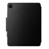 Шкіряний чохол-книжка Nomad Leather Folio Plus Black для iPad Pro 12.9" M1 | M2 Chip (2021 | 2022)