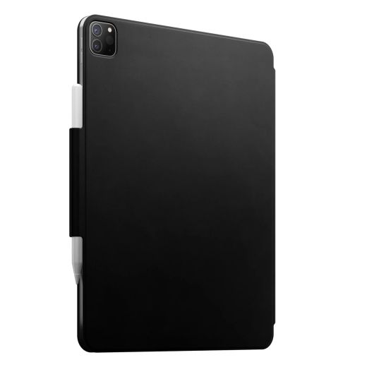 Шкіряний чохол-книжка Nomad Leather Folio Plus Black для iPad Pro 12.9" M1 | M2 Chip (2021 | 2022)