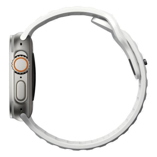 Спортивний ремінець Nomad Sport Band White для Apple Watch 49мм | 46мм | 45мм | 44мм (NM01111085)
