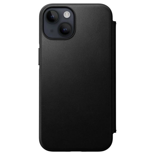 Чохол-книжка Nomad Modern Leather Folio Black для iPhone 14