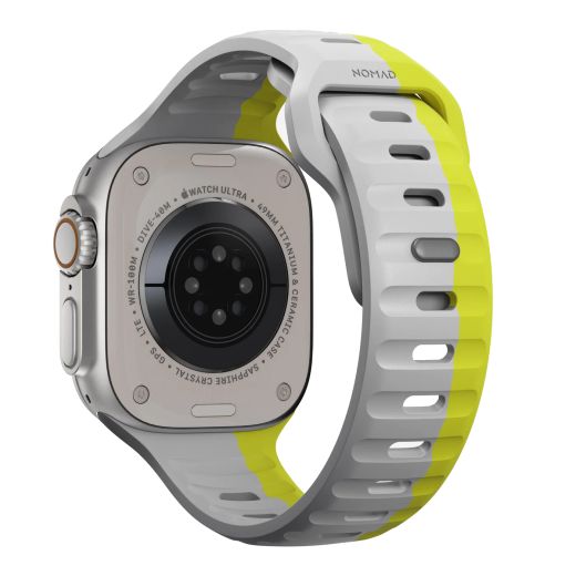 Силиконовый ремешок Nomad Sport Band Volta Strike для Apple Watch 49мм | 45мм | 44мм (Limited Edition)