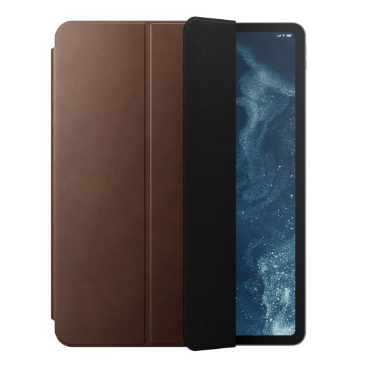 Кожаный чехол-книжка Nomad Leather Folio Brown для iPad Pro 12.9" M1 | M2 Chip (2021 | 2022)