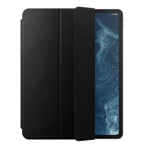 Кожаный чехол-книжка Nomad Leather Folio Black для iPad Pro 12.9" M1 | M2 Chip (2021 | 2022)
