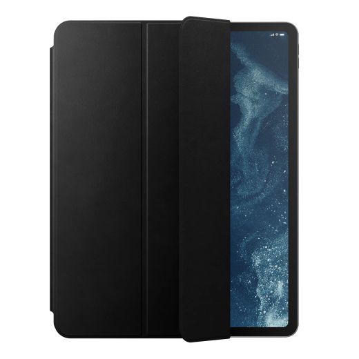 Шкіряний чохол-книжка Nomad Leather Folio Black (NM01341185) для iPad Air 13" M3 | M2 (2025 | 2024) | iPad Pro 12.9" M1 | M2
