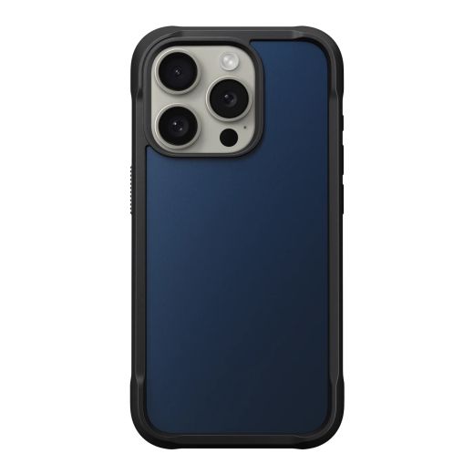 Противоударный чехол Nomad Rugged Case Atlantic Blue для iPhone 15 Pro Max