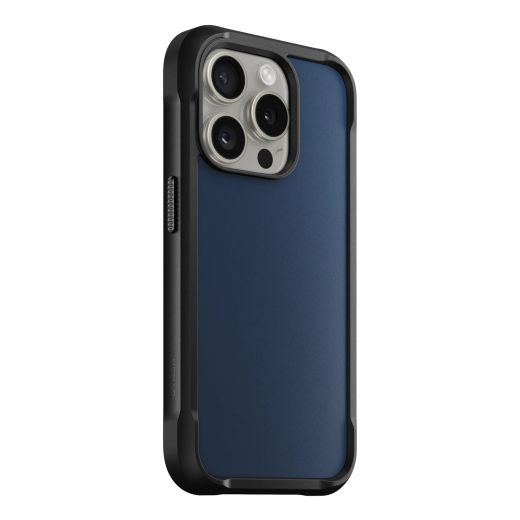 Противоударный чехол Nomad Rugged Case Atlantic Blue для iPhone 15 Pro