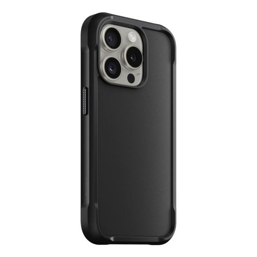 Противоударний чохол Nomad Rugged Case Black для iPhone 15 Pro