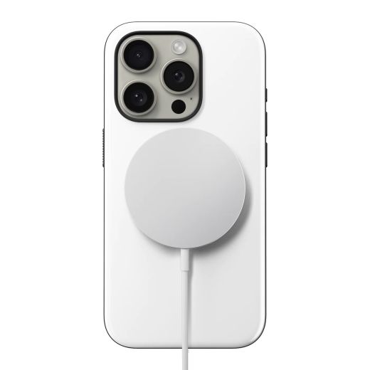 Чехол Nomad Sport Case White для iPhone 15 Pro