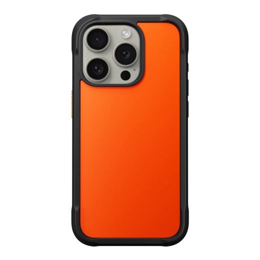 Противоударний чохол Nomad Rugged Case Ultra Orange для iPhone 15 Pro