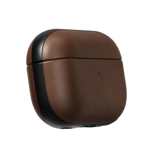 Кожаный чехол Nomad Modern Leather Case Brown для Airpods Pro (2 поколения)