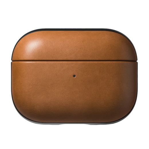 Кожаный чехол Nomad Modern Leather Case English Tan для Airpods Pro (2 поколения)