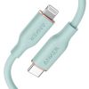 Кабель Anker 641 USB-C to Lightning Cable 0.9m Green (A8662)