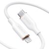 Кабель Anker 641 USB-C to Lightning Cable 1.8m White (A8663)