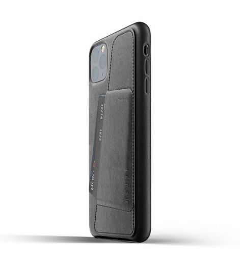 Чехол Mujjo Full Leather Wallet Black (MUJJO-CL-004-BK) для iPhone 11 Pro Max