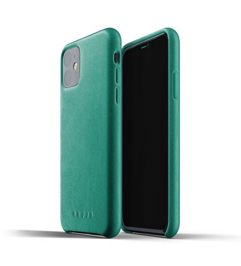 Чехол Mujjo Full Leather case Alpine Green (MUJJO-CL-005-GR) для iPhone 11