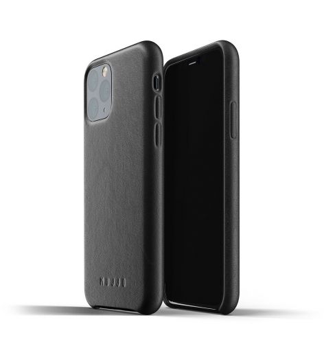 Чехол Mujjo Full Leather Black (MUJJO-CL-001-BK) для iPhone 11 Pro