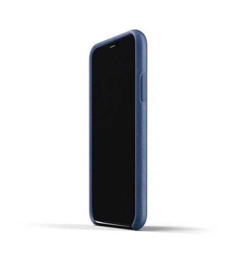 Чехол Mujjo Full Leather Wallet Monaco Blue (MUJJO-CL-002-BL) для iPhone 11 Pro