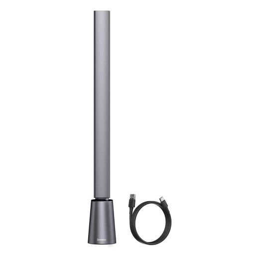 Настільна світлодіодна акумуляторна лампа Baseus Smart Eye Series Charging Folding Smart Light Grey (DGZG-0G)