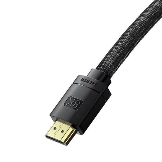 Кабель Baseus High Definition Series HDMI 8K to HDMI 8K Adapter Cable 1m Black (CAKGQ-J01)