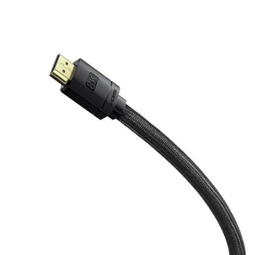 Кабель Baseus High Definition Series HDMI 8K to HDMI 8K Adapter Cable 2m Black (CAKGQ-K01)