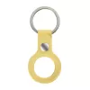 Силиконовый чехол CasePro Silicone Ring with Button Yellow для Apple AirTags