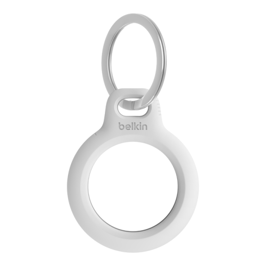 Чохол з кільцем Belkin Secure Holder with Key Ring White для Apple AirTag (F8W973btWHT)