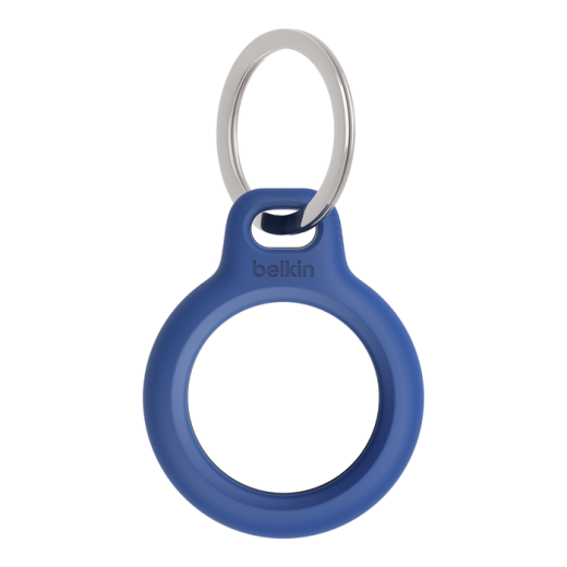 Чохол з кільцем Belkin Secure Holder with Key Ring Blue 2-Pack для AirTag (MSC002btBL)