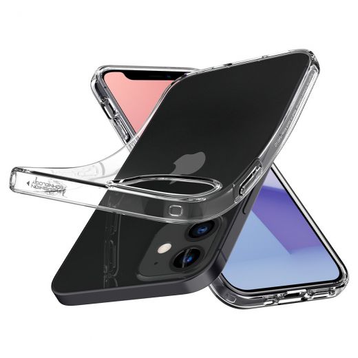 Чехол Spigen Crystal Flex Crystal Clear для iPhone 12 | 12 Pro (ACS01517)