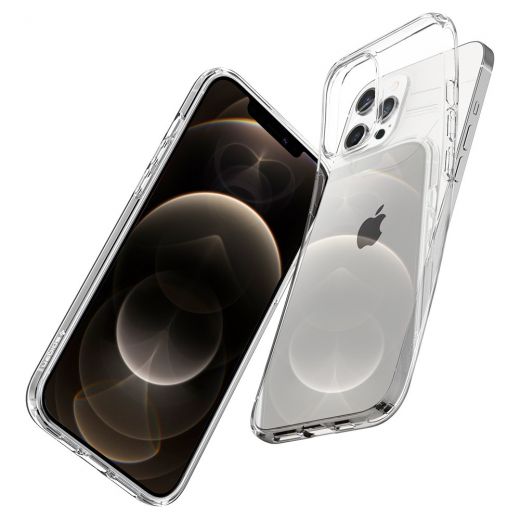 Чохол Spigen Crystal Flex Crystal Clear для iPhone 12 | 12 Pro (ACS01517)