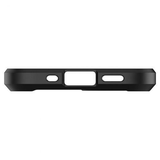 Чехол Spigen Crystal Hybrid Matte Black для iPhone 12 | 12 Pro (ACS01521)