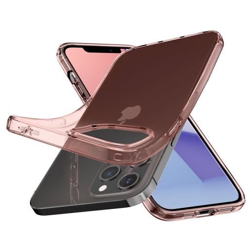 Чехол Spigen Crystal Flex Rose Crystal для iPhone 12 Pro Max (ACS01474)