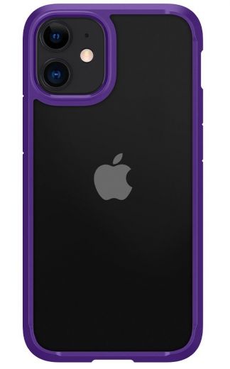 Чехол Spigen Crystal Hybrid Hydrangea Purple для iPhone 12 mini (ACS01544)