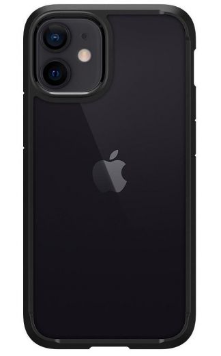 Чохол Spigen Crystal Hybrid Matte Black для iPhone 12 mini (ACS01543)