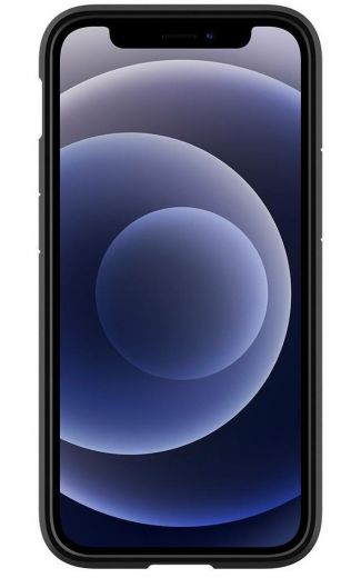 Чехол Spigen Crystal Hybrid Matte Black для iPhone 12 mini (ACS01543)