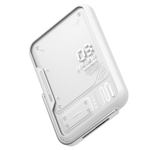 Повербанк (Внешний аккумулятор) Aulumu M03 Magnetic Wireless Battery Pack 3.5K Silver для iPhone