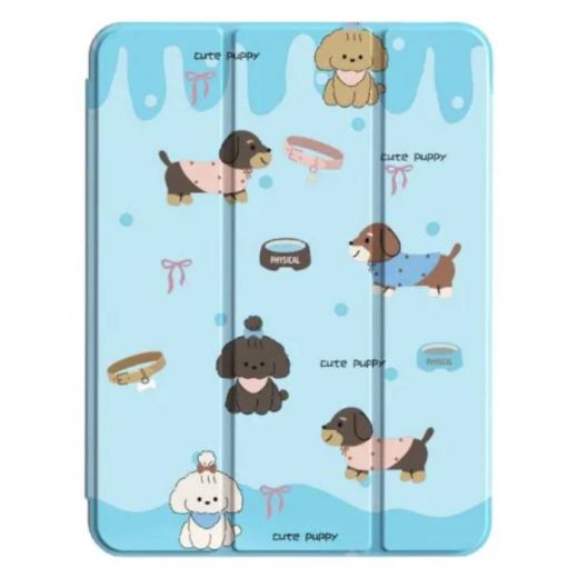 Чехол-подставка Mutural Xing Yi Case Cute Puppy SkyBlue для iPad Air 13” M3 | M2 (2025 | 2024)
