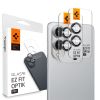 Защитное стекло для камеры Spigen Glass tR EZ Fit Optik Pro HD 2 Pack Black для Samsung Galaxy S25 Edge (AGL09413)