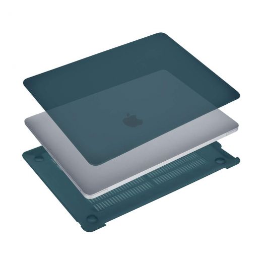 Накладка MOSISO Plastic Hard Case Shell & Keyboard Skin Deep Teal для MacBook Air 13" (2018)
