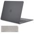 Накладка MOSISO Plastic Hard Case Shell & Keyboard Skin Gray для MacBook Air 13" (2018)