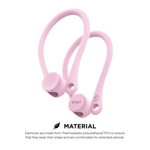 Утримувачі Elago EarHook Lovely Pink (EAP-HOOKS-LPK) для Apple AirPods