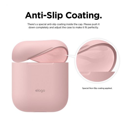 Чохол Elago Skinny Case Lovely Pink (EAPSK-BA-LPK) для Airpods