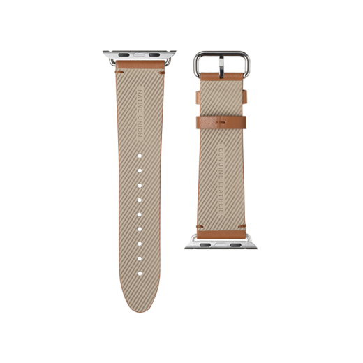 Шкіряний ремінець Native Union Classic Strap Brown для Apple Watch 45мм | 44мм (STRAP-AW-L-BRN)